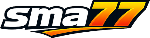 Logo sma77 platform hiburan online Indonesia